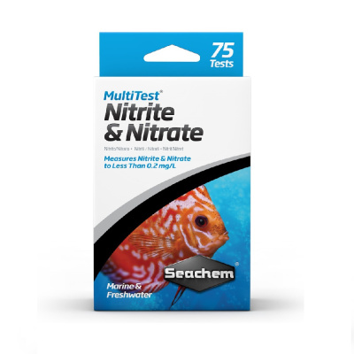 Seachem MultiTest: Nitrite & Nitrate Тест для воды капельный на нитриты и нитраты, 75 тестов